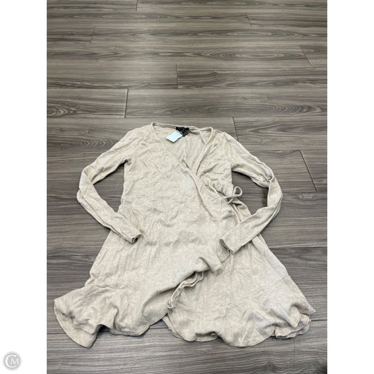 Cardigan By Forever 21 In Tan, Size: L