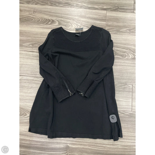 Top Long Sleeve By Alfani In Black, Size: L