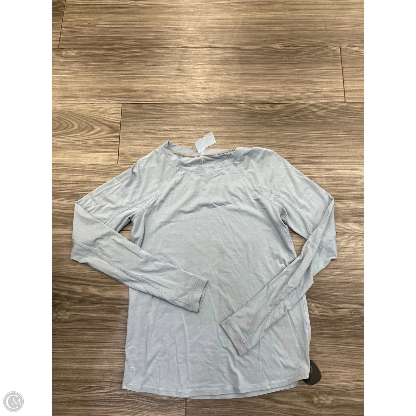 Athletic Top Long Sleeve Crewneck By Cmc In Blue, Size: S