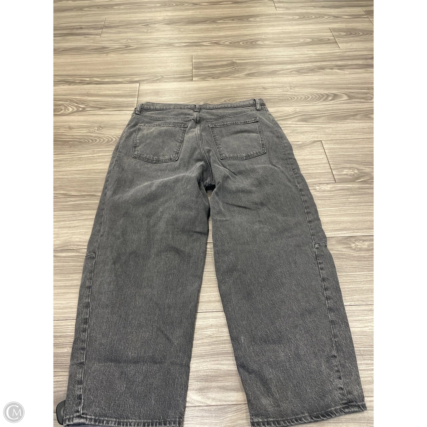 Jeans Wide Leg By Old Navy In Black, Size: 16