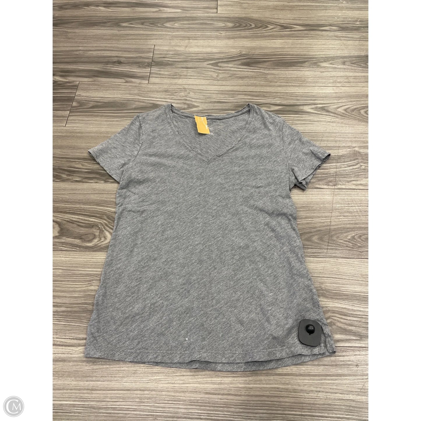 Top Short Sleeve Basic By Felina In Grey, Size: L