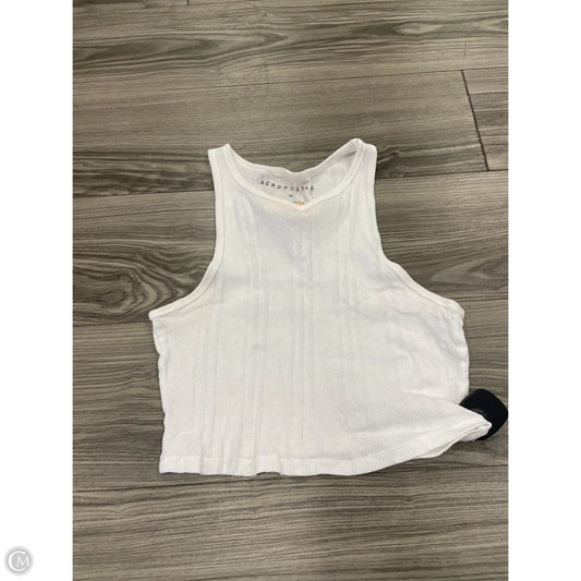 Tank Top By Aeropostale In White, Size: M