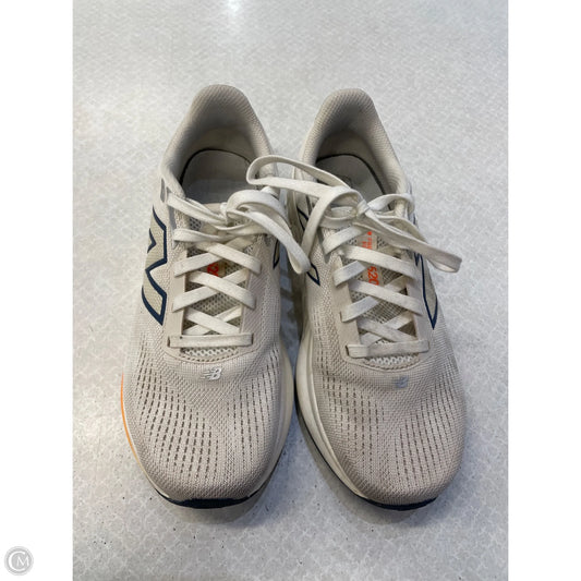 Shoes Athletic By New Balance In White, Size: 7.5