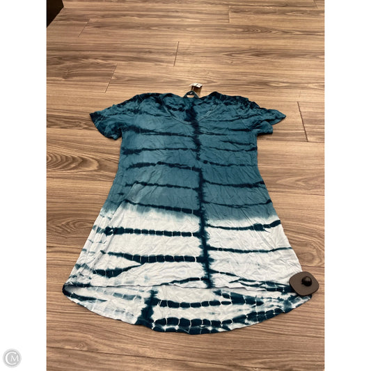 Top Short Sleeve By Tryst In Blue, Size: S
