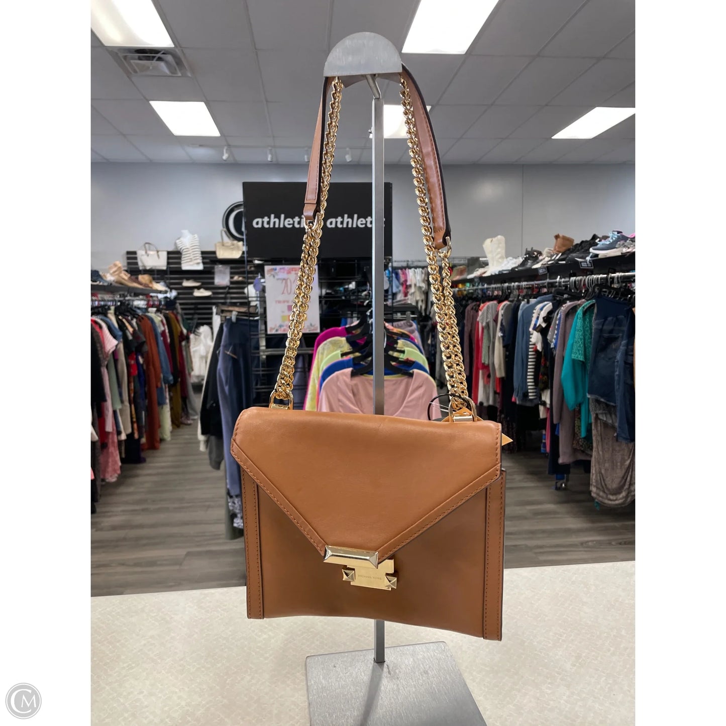 Crossbody Designer By Michael Kors, Size: Medium