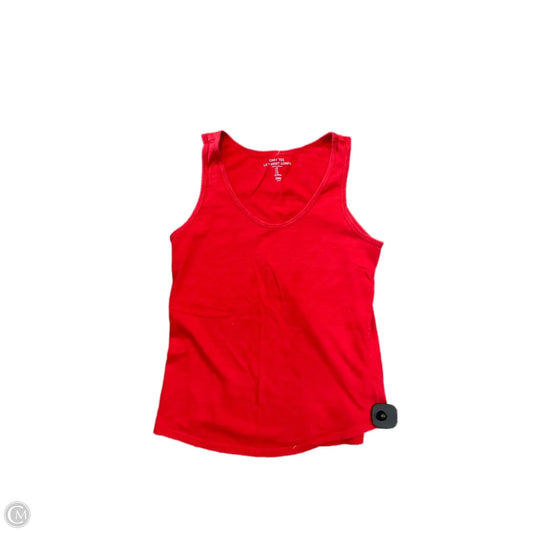 Tank Top By Gap In Red, Size: S