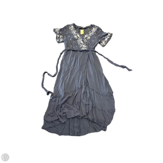 Dress Casual Maxi By Polygram In Blue, Size: S