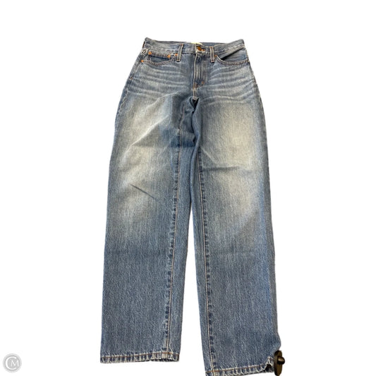 Jeans Boyfriend By Madewell In Blue Denim, Size: 0