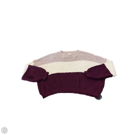 Sweater By Debut In Purple, Size: Xs