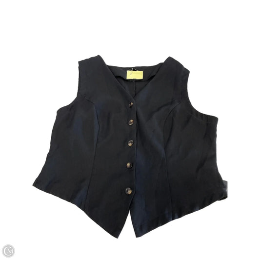 Vest Other By Shein In Black, Size: 1x