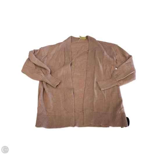 Cardigan By Clothes Mentor In Beige, Size: M