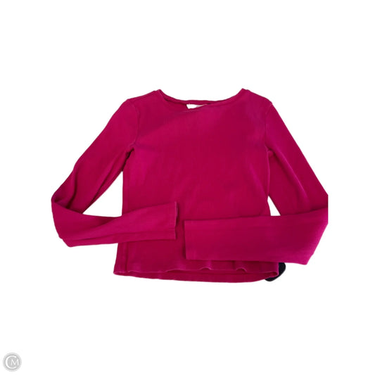 Top Long Sleeve Basic By Universal Thread In Pink, Size: S