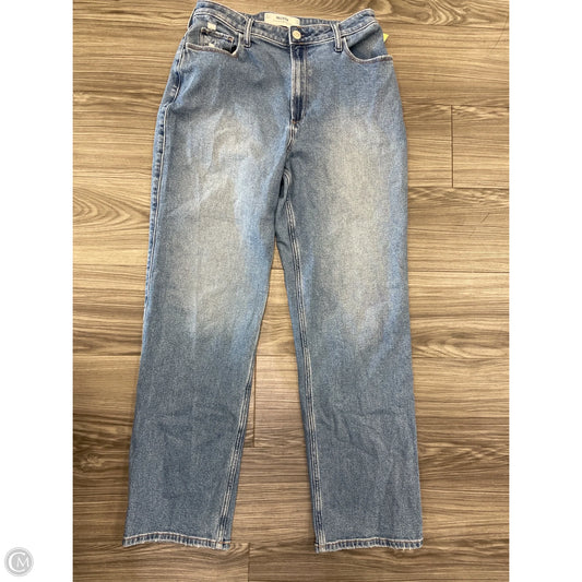 Jeans Boyfriend By Hollister In Blue Denim, Size: 10l