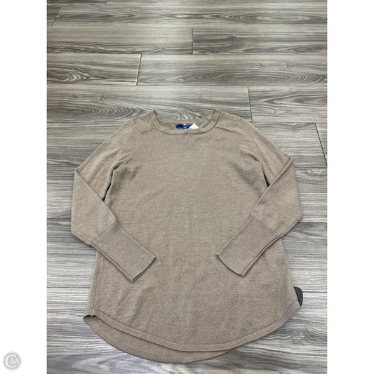 Top Long Sleeve By Apt 9 In Brown, Size: S