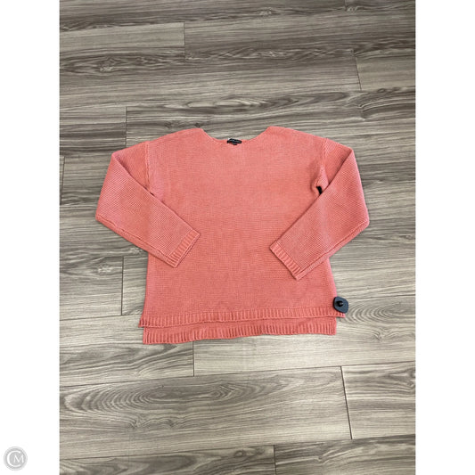 Sweater By Signature Studio In Pink, Size: L
