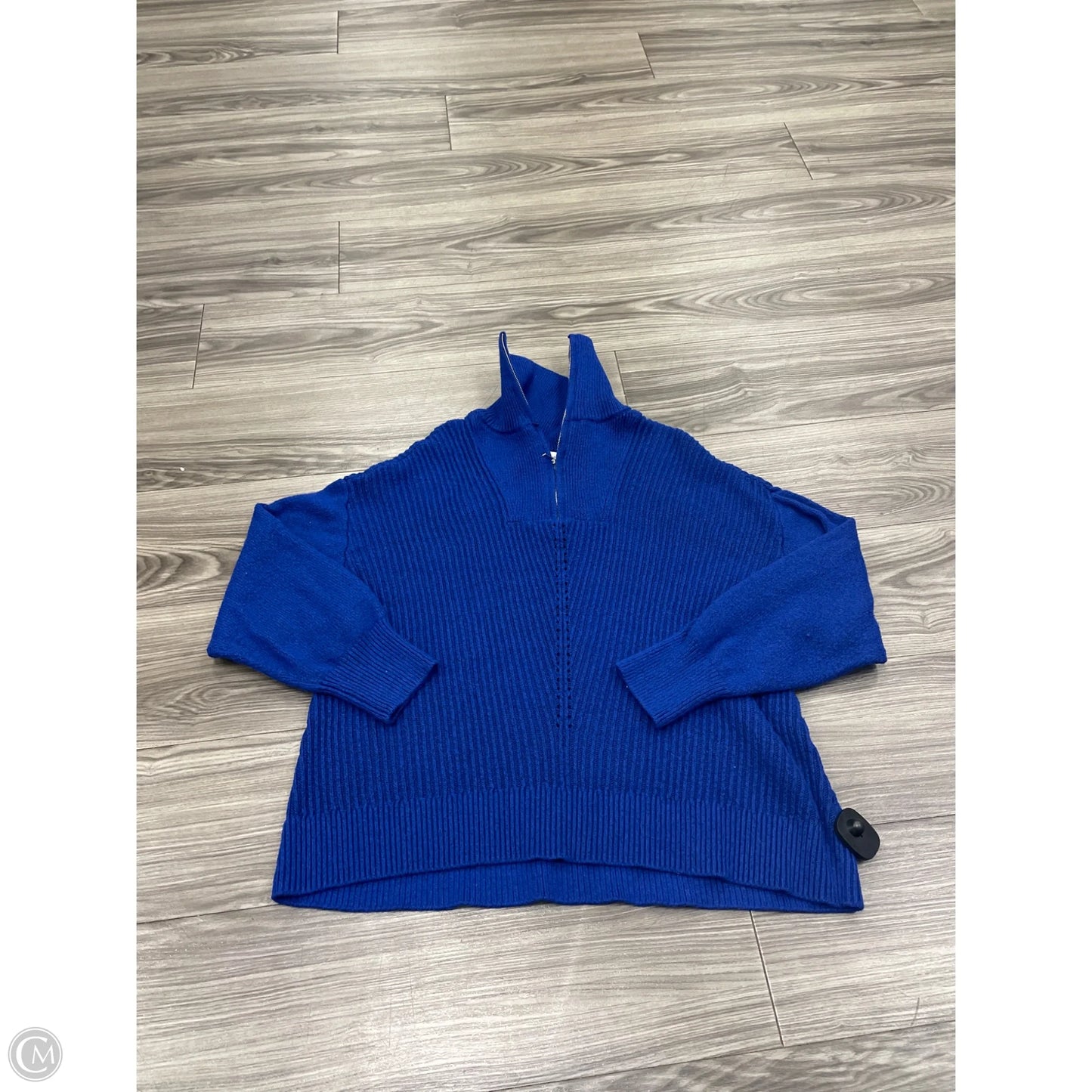 Sweater By Liz Claiborne In Blue, Size: 0x