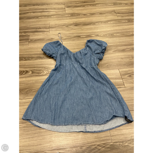 Dress Casual Short By Old Navy In Blue Denim, Size: L