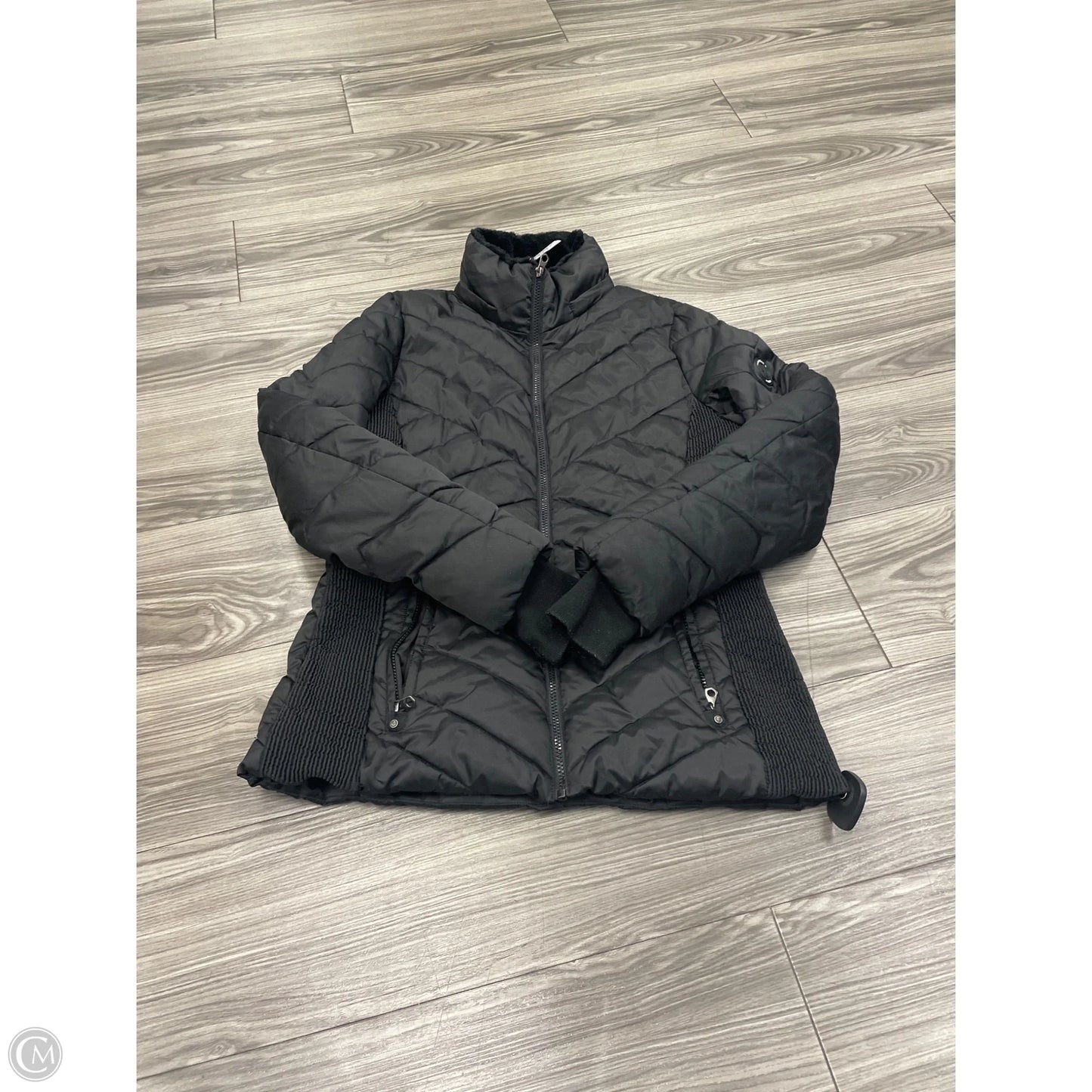 Jacket Puffer & Quilted By Nautica In Black, Size: M