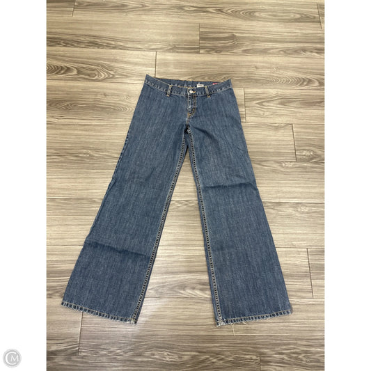 Jeans Wide Leg By Levis In Blue Denim, Size: 8