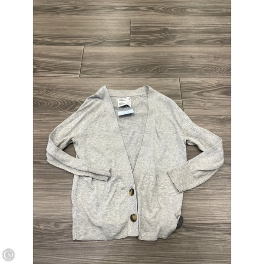Cardigan By American Eagle In Grey, Size: Xs