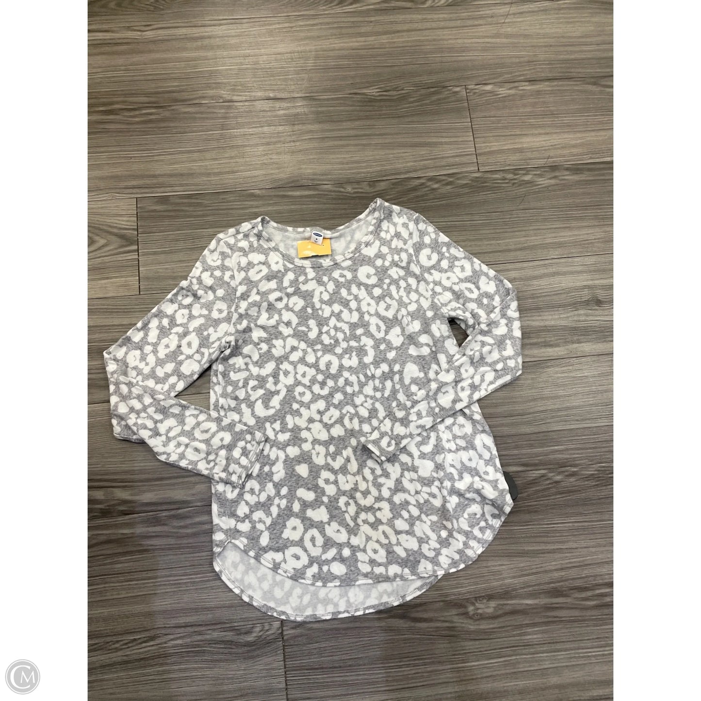 Top Long Sleeve By Old Navy In Animal Print, Size: M