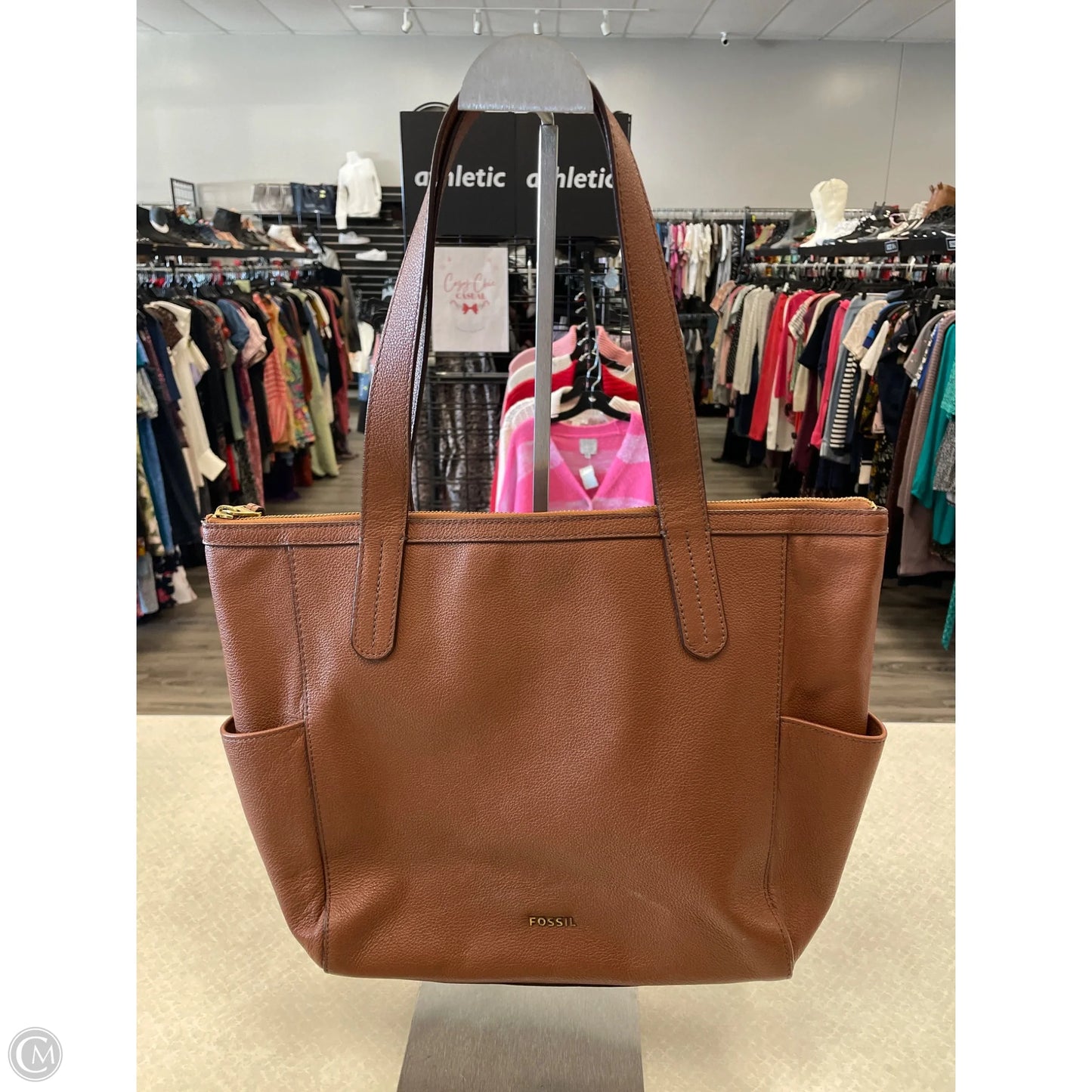 Handbag By Fossil, Size: Medium