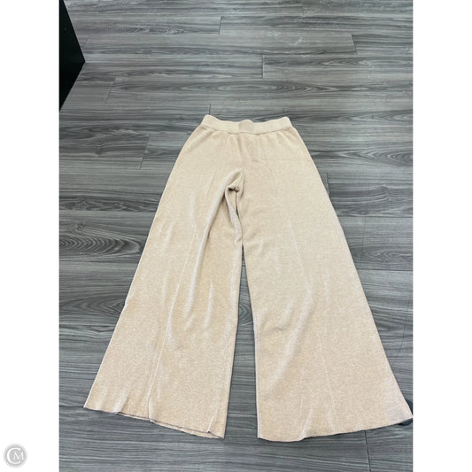 Pants Wide Leg By Stylus In Tan, Size: M