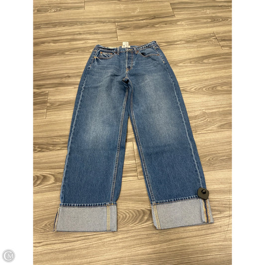 Jeans Wide Leg By Universal Thread In Blue Denim, Size: 4