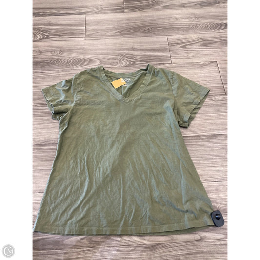 Top Short Sleeve Basic By Universal Thread In Green, Size: Xxl