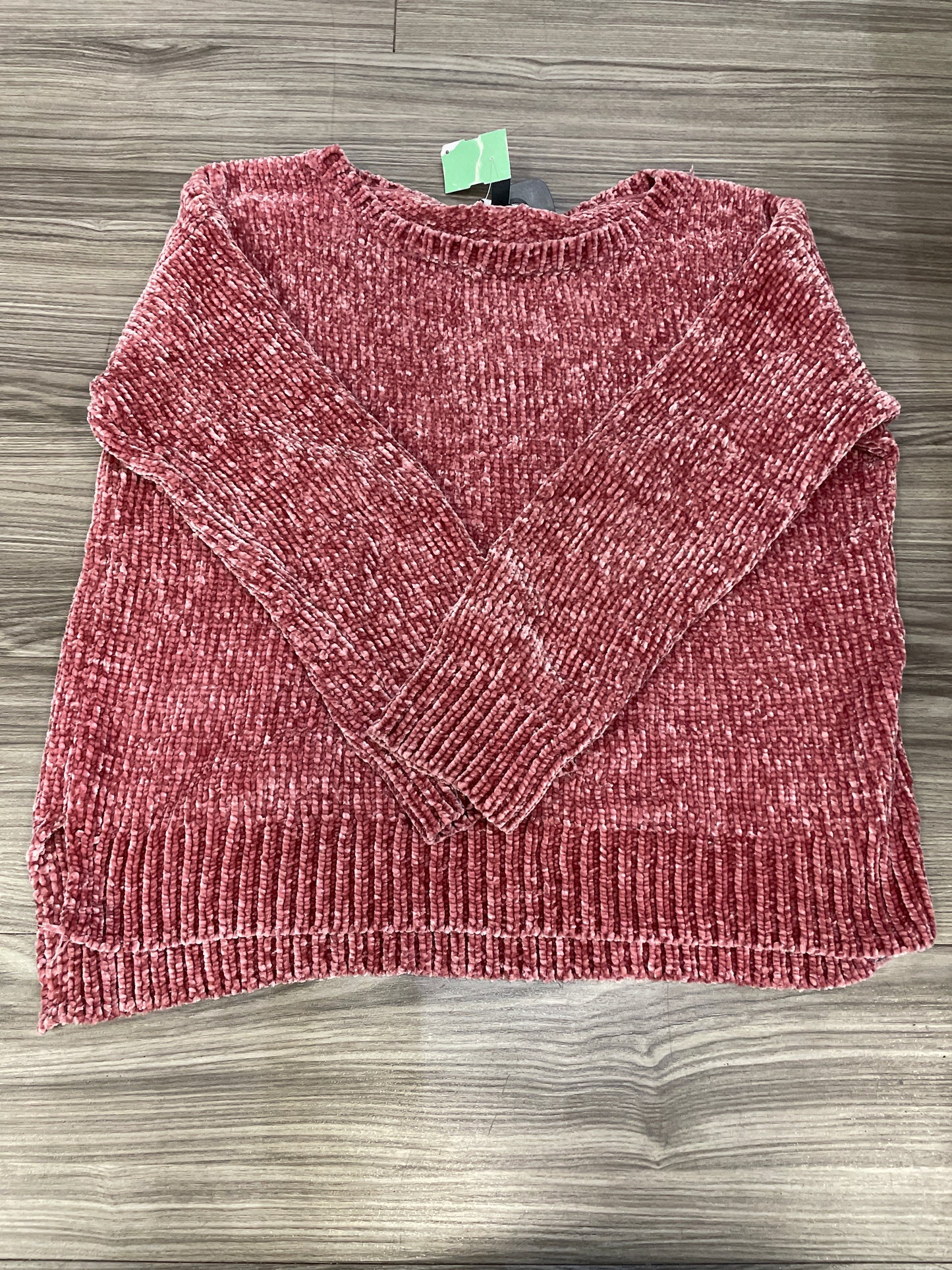 Sweater By Jones New York In Pink, Size: L