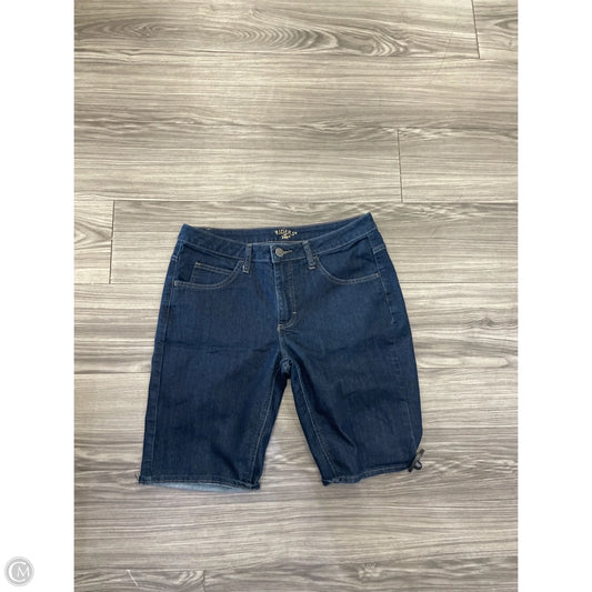 Shorts By Riders In Blue Denim, Size: 10