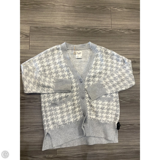Cardigan By Abercrombie And Fitch In Grey, Size: S