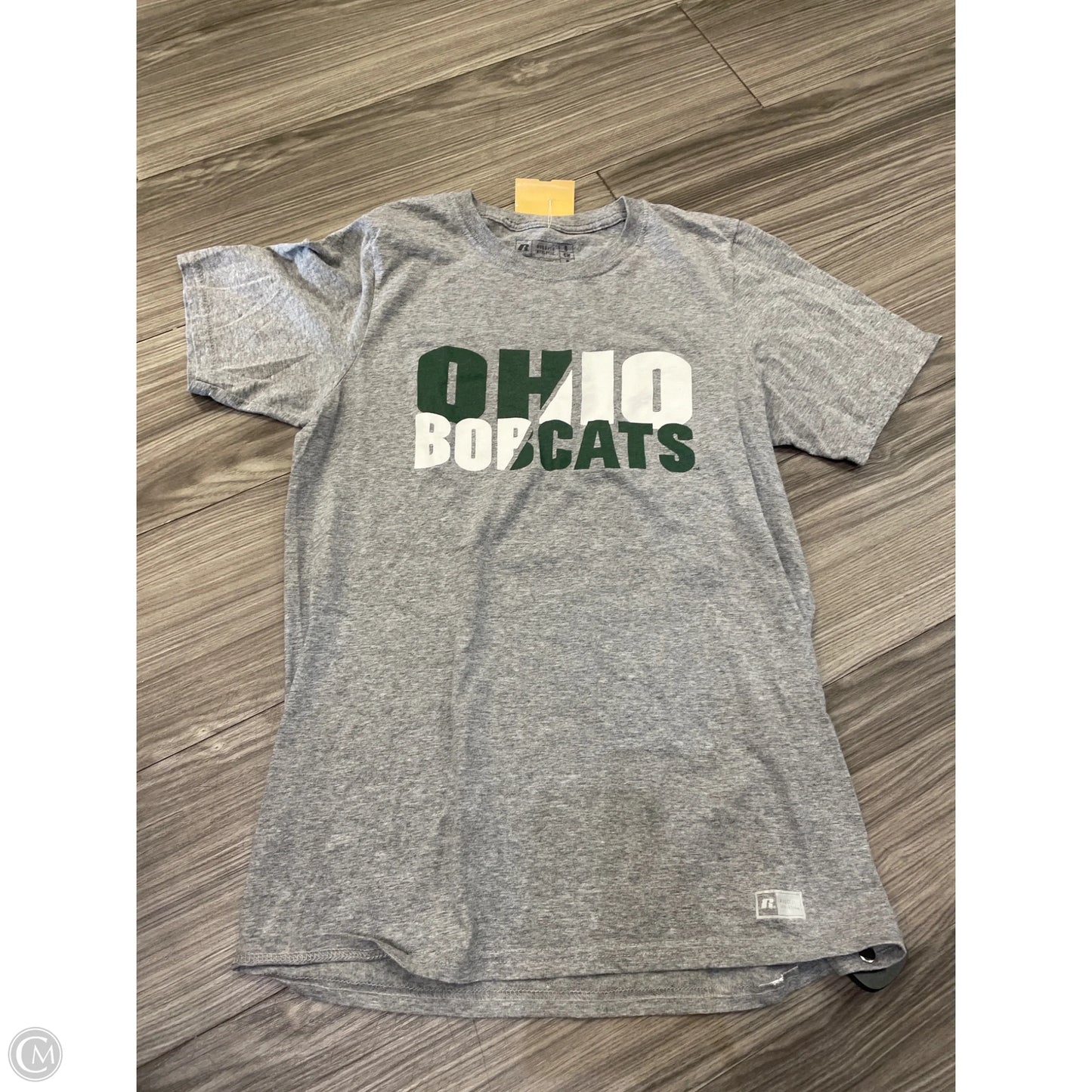 Top Short Sleeve Basic By Russel Athletic In Grey, Size: S