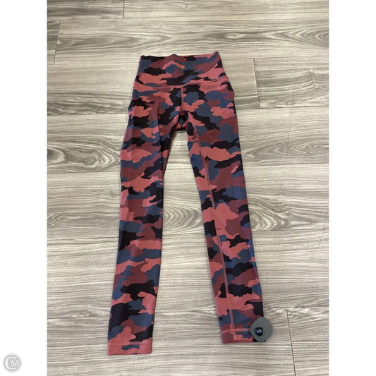 Athletic Leggings By Lululemon In Camouflage Print, Size: 2