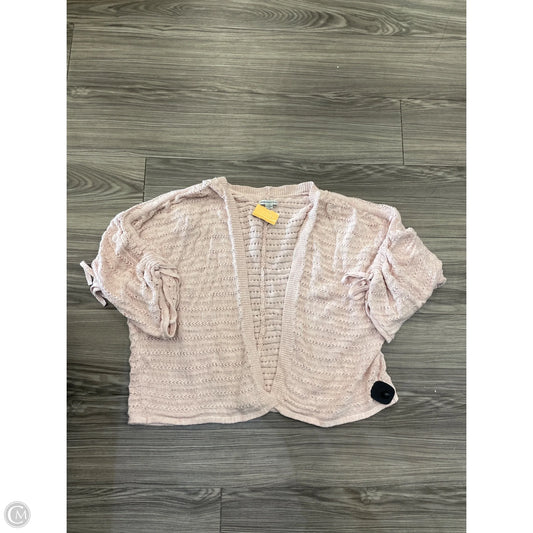 Cardigan By American Eagle In Pink, Size: S