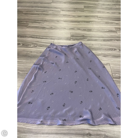 Skirt Maxi By Clothes Mentor In Purple, Size: S