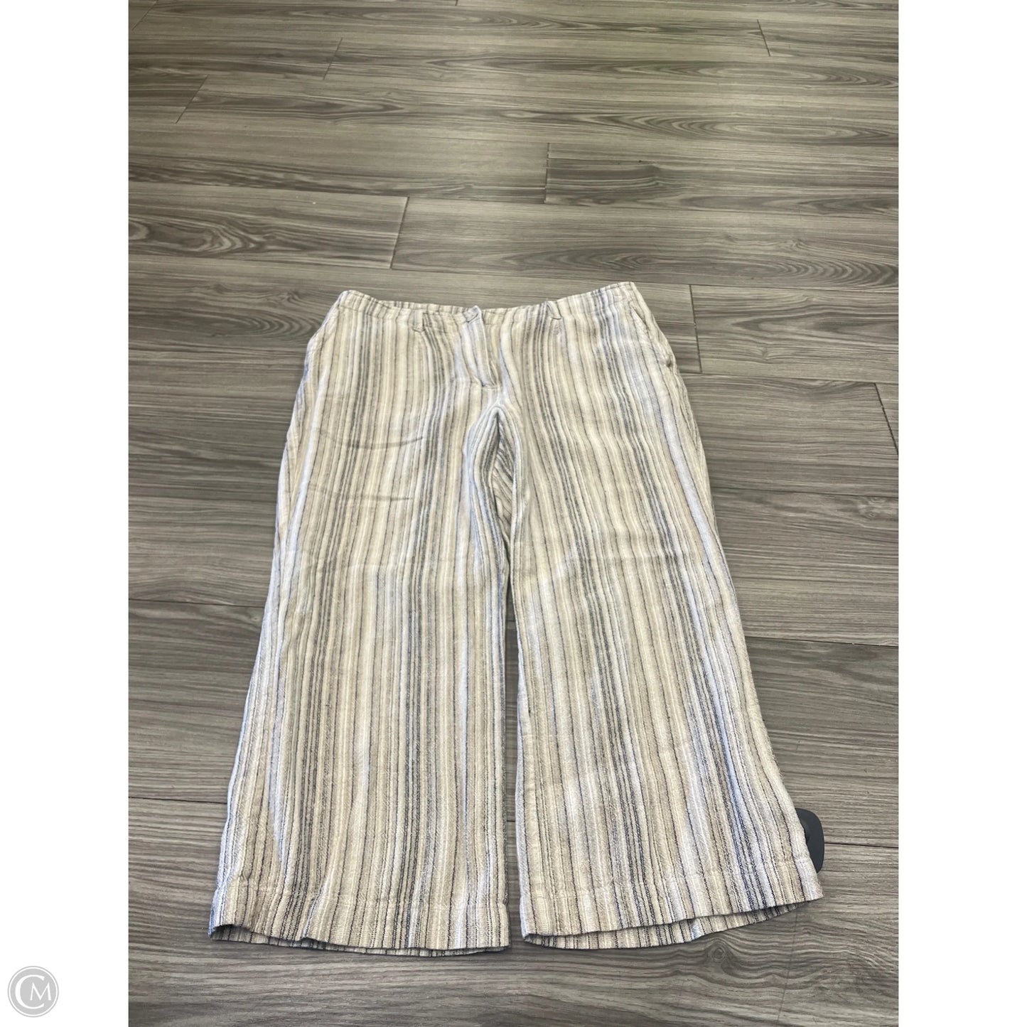 Capris By Christopher And Banks In Striped Pattern, Size: 6