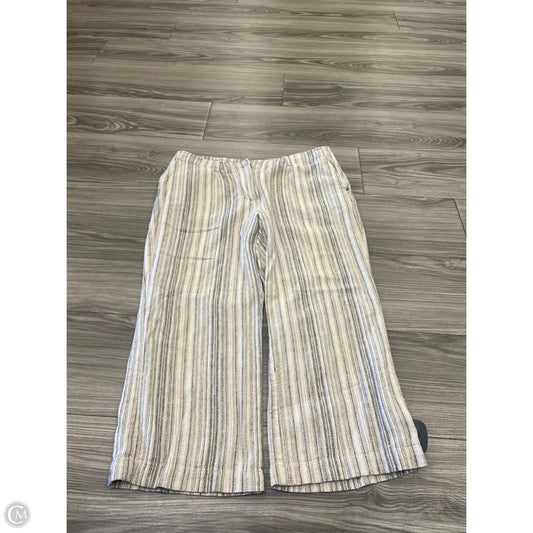 Capris By Christopher And Banks In Striped Pattern, Size: 6