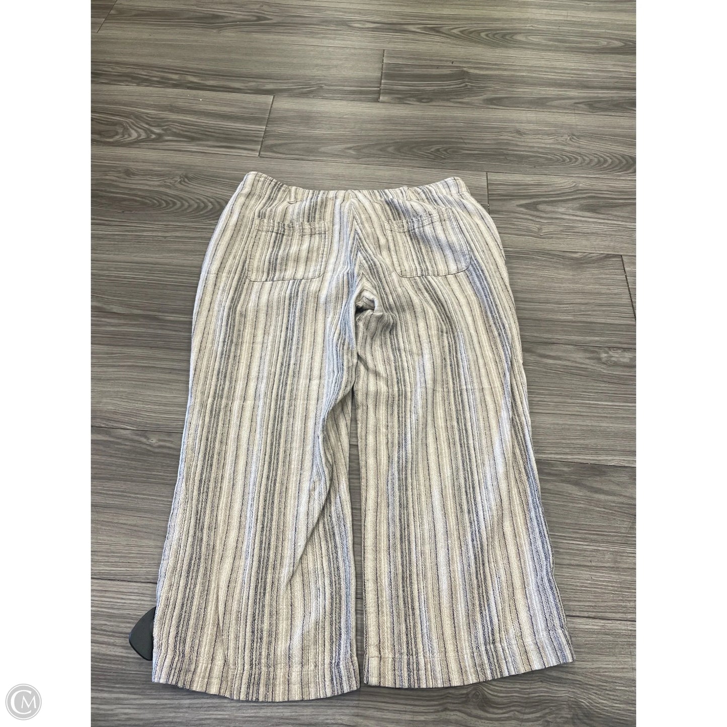 Capris By Christopher And Banks In Striped Pattern, Size: 6