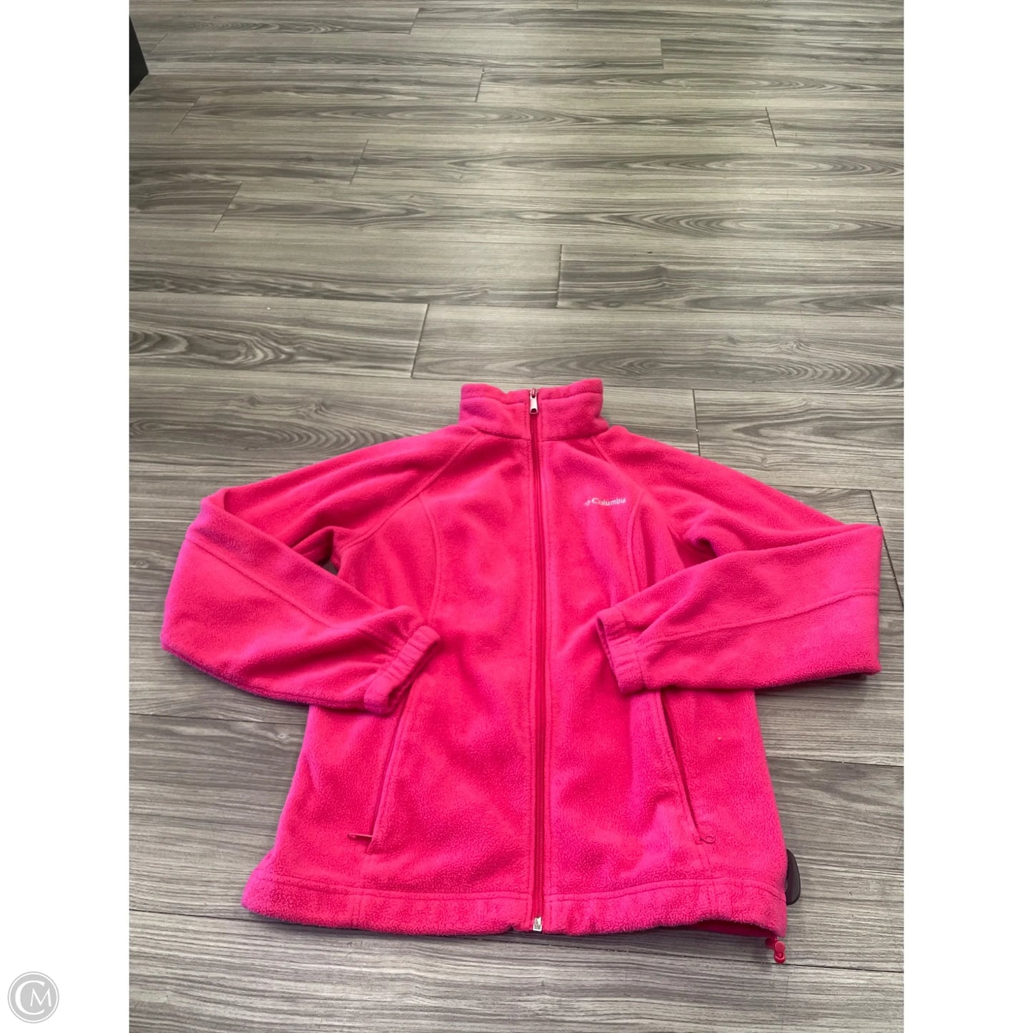 Jacket Fleece By Columbia In Pink, Size: M