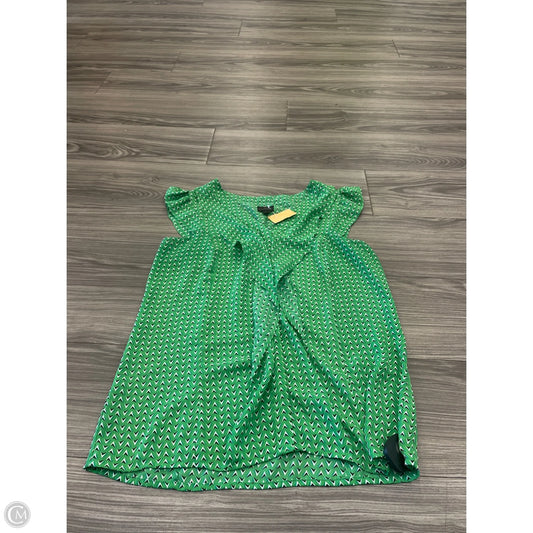 Top Sleeveless By Worthington In Green, Size: M