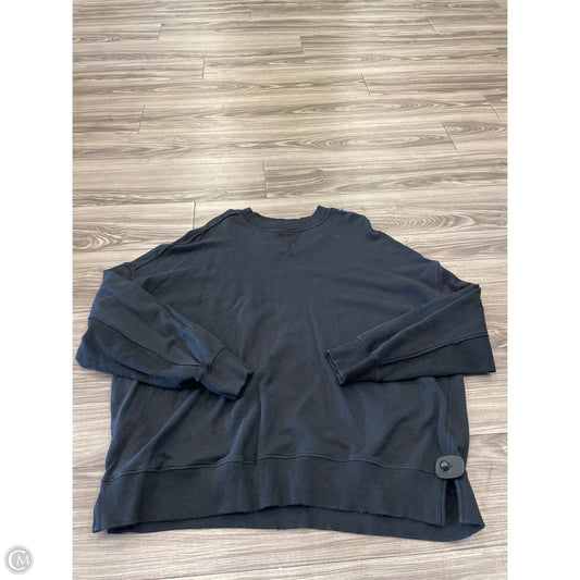 Sweatshirt Crewneck By Aerie In Black, Size: Xl