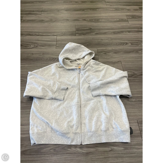 Sweatshirt Hoodie By Old Navy In Grey, Size: Xxl