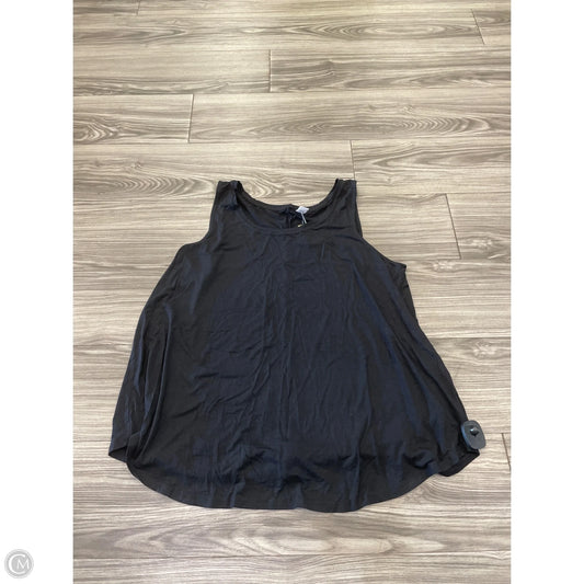 Tank Top By Old Navy In Black, Size: Xl