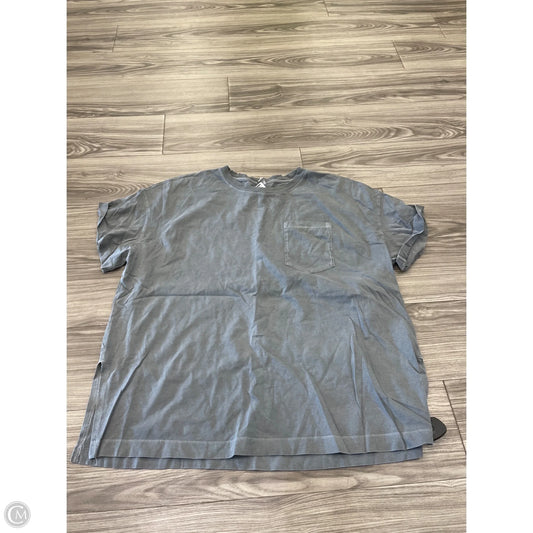 Top Short Sleeve Basic By Old Navy In Grey, Size: Xl