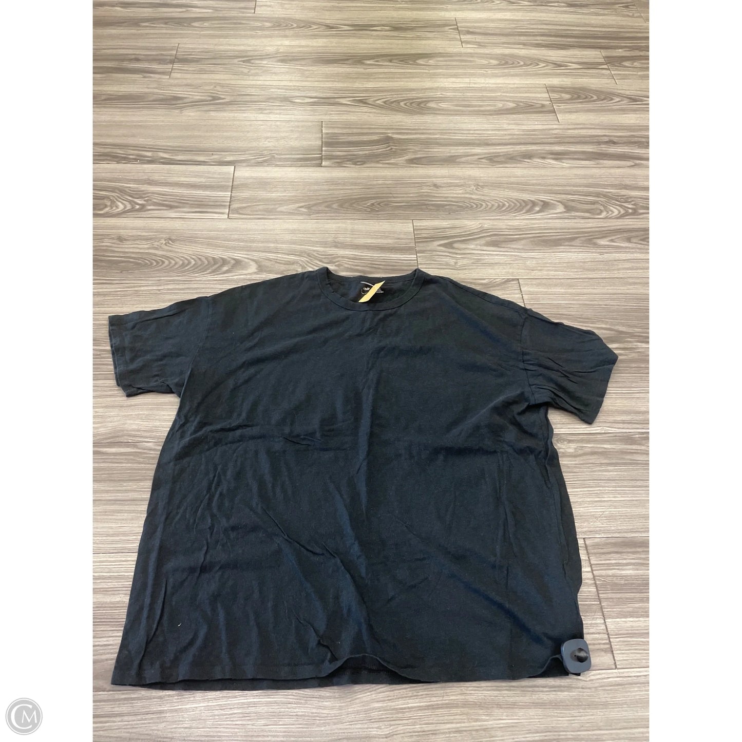 Top Short Sleeve Basic By Aerie In Black, Size: Xl