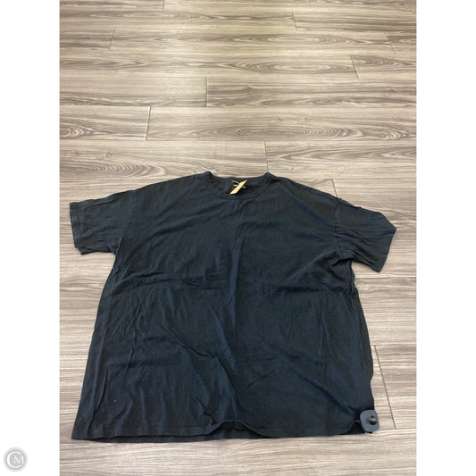 Top Short Sleeve Basic By Aerie In Black, Size: Xl