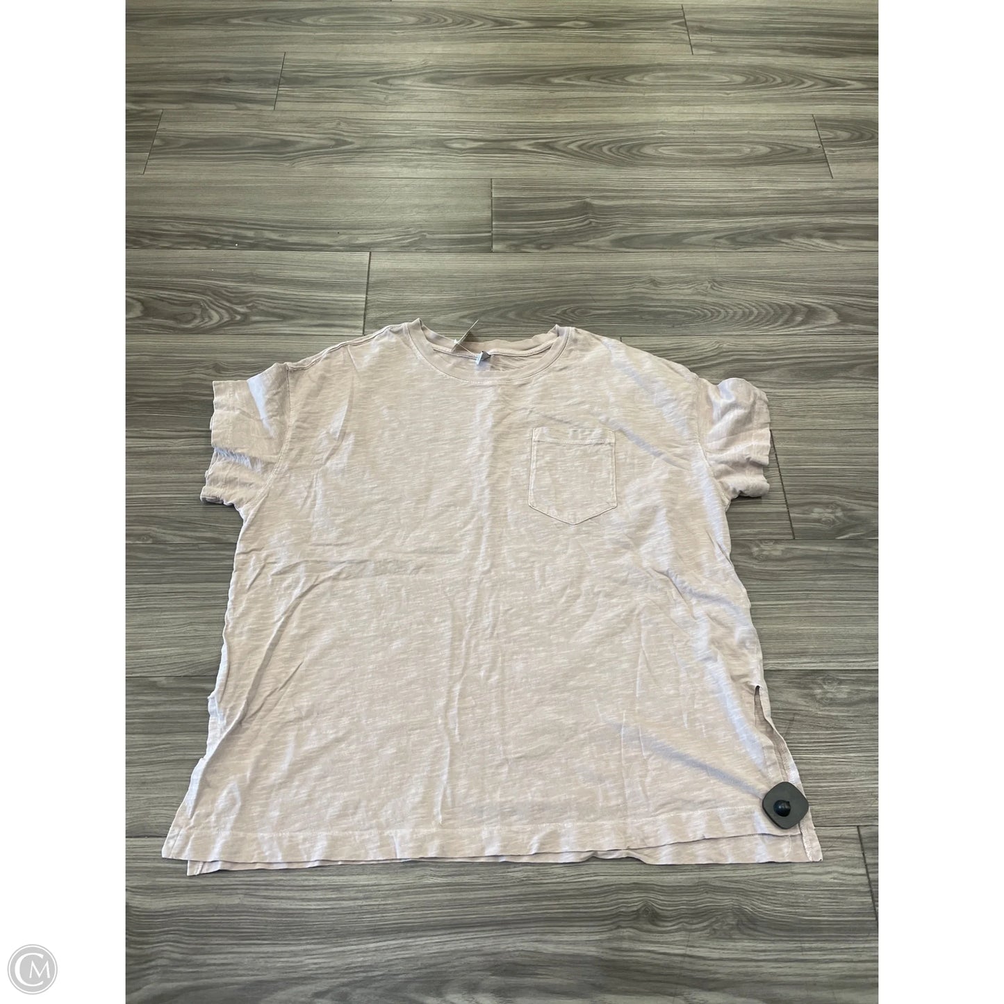 Top Short Sleeve Basic By Old Navy In Pink, Size: Xl