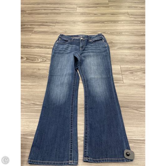 Jeans Boot Cut By Maurices In Blue Denim, Size: 12