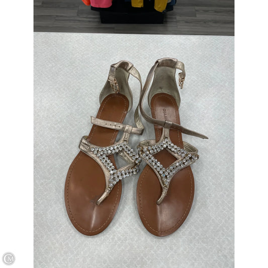 Sandals Flats By Eileen Fisher In Black, Size: 7.5